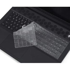 CaseBuy Keyboard Cover Ultra Thin for Dell Alienware m18(2024) R2 Gaming Laptop & Alienware m18 R1 18 inch Keyboard Protective Skin Accessories