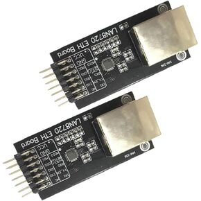 KOOBOOK 2Pcs Smart Electronics LAN8720 Network Module High-Performance 10/100 Ethernet Transceiver (Phy) Development Board RMII Interface in Kuwait