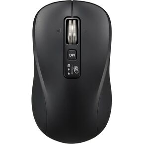 Wireless Bluetooth Mouse, L370 Model, 4-Way Scrolling, Portable Silent Mouse, 4-Level Adjustable DPI, Left/Right Hand Universal Mouse for Computer, Laptop, iPad, MacBook.