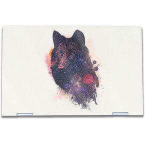Carbon Fiber Laptop Skin Compatible with HP Envy x360 15" (2023) Premium 3M Vinyl Protective Wrap Decal Cover - Easy to Apply | Crafted in The USA by MightySkins