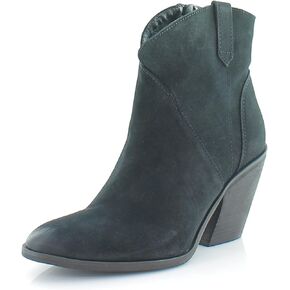 Lucky Brand Womens Loxona Leather Side Zip Ankle Boots