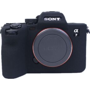For A7 IV Case, Fullbody Ultra-thin Lightweight Rubber Soft Silicone Housing Case Bag Cover for Sony Alpha A7 IV A7IV (Green)