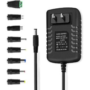 محول حائط تيار متردد 5 فولت 3 أمبير تيار متردد، 15 واط بحد أقصى، 8 أطراف، [4.9 قدم] in Kuwait