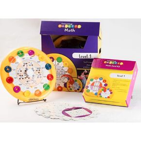 LEARNING WRAP-UPS SELF-CORRECTING 1st Grade Self Correcting Math Palette 2 Base Center Kit, (LP-M129)
