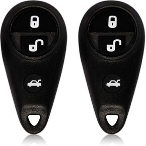 Car Key Fob Remote Keyless Entry Control NHVWB1U711 433MHz 4 Button Replacement for 1999-2011 Subaru Impreza Legacy Outback Tribeca WRX Forester - 2 Pack