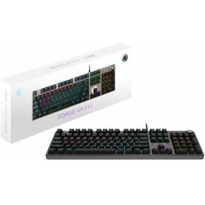 MSI Forge GK310 Combo RED US - Gaming RGB Mechanical Keyboard & Forge Mouse Set, Anti-Ghosting, 7200 DPI Optical Sensor