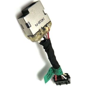 AC DC Power Jack Socket Cable Harness for HP 15-P200 15-F387WM 15-P099NR 15-P390NR 15-P393NR 15-P030NR 15-P214DX