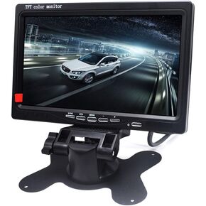 شاشة Padarsey 7 بوصة LED بإضاءة خلفية TFT LCD لكاميرات الرؤية الخلفية للسيارة، DVD للسيارة، كاميرا الخدمة، STB، جهاز استقبال الأقمار الصناعية ومعدات الفيديو الأخرى