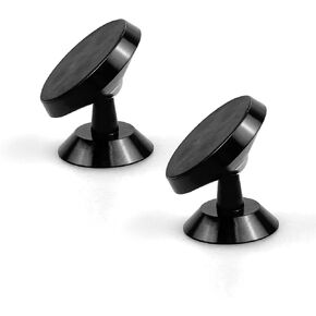 Dashboard Magnetic Phone Car Mount with Strong Adhesive - Powerful Magnets Car Mount Holder for Smartphones（2 Pack）
