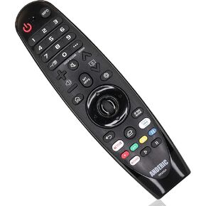 ANDERIC RRMR600 for LG Smart TV without Voice Function TV Remote Control ANNMR600, ANMR600G,ANMR500G, ANMR650, ANMR650A, AN-MR650B, AN-MR19BA, AN-MR18BA, ANMR18BA