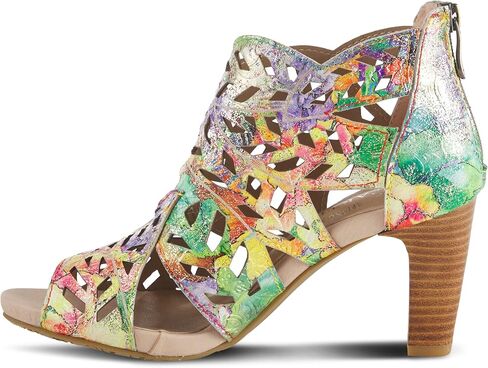 Spring Step L'Artiste Women's Amora Sandals Rainbow Multi EU 39 / US 8.5 in Saudi Arabia