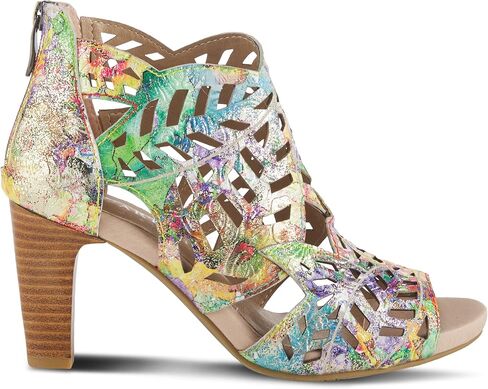 Spring Step L'Artiste Women's Amora Sandals Rainbow Multi EU 39 / US 8.5 in Saudi Arabia