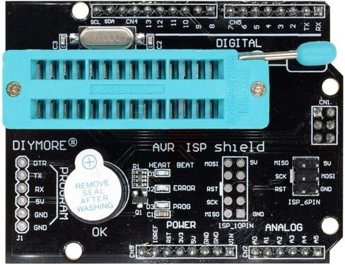 مبرمج AVR ISP Shield Burning Burn Bootloader لـ Arduino UNO R3 in Kuwait