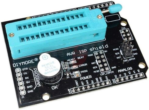 مبرمج AVR ISP Shield Burning Burn Bootloader لـ Arduino UNO R3 in Kuwait