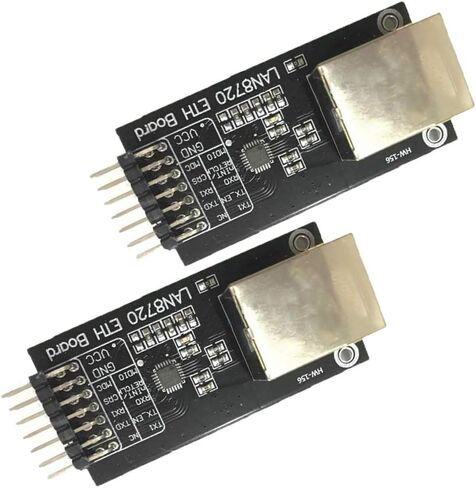 KOOBOOK 2Pcs Smart Electronics LAN8720 Network Module High-Performance 10/100 Ethernet Transceiver (Phy) Development Board RMII Interface in Kuwait