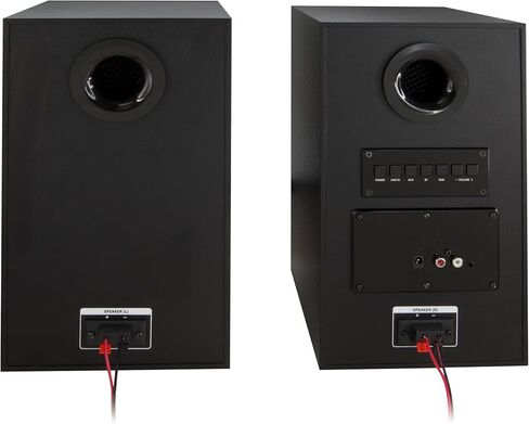 مكبرات صوت بلوتوث مزدوجة على الرف من آي لايف، أسود (ISB1400B-AMZ) in Kuwait