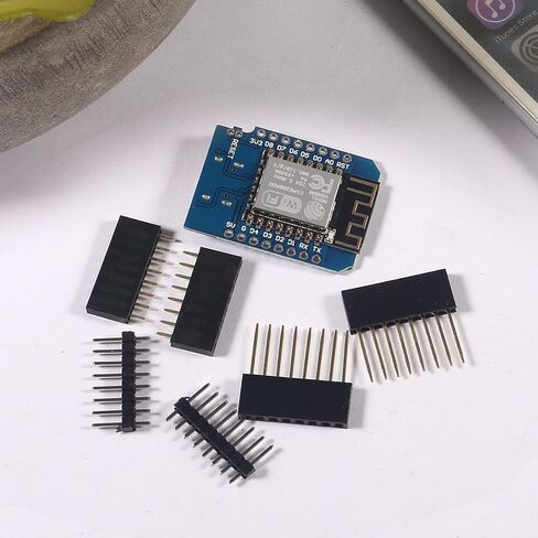 ACEIRMC 5 قطع WeMos D1 Mini V4.0.0 Type-C USB WiFi إنترنت الأشياء على أساس ESP8266 4 ميجابايت متوافق مع Arduino MicroPython Nodemcu (V4.0.0 Type-C) in Kuwait