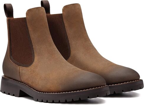 حذاء رجالي من الجلد من Thursday Boot Company Legend Rugged & Resilient Chelsea، Bourbon، 9 in Kuwait