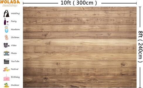WOLADA 7x5FT Wood Backdrop for Party Wood Floor Backdrop Wood Backdrop Rustic Wood Backdrops for Photography Faux Wood Vinyl Backdrop Baby Shower Backdrops Wooden Backdrop Photo Studio Props 11789 in Saudi Arabia