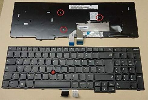 replacement US non-backlit keyboard for Lenovo Thinkpad E570 E575 E570C in Kuwait