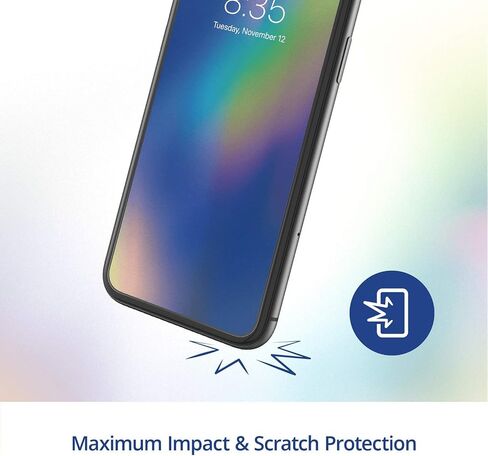 max Protection HD Screen Protection - 2 Pack - Tempered Glass Screen Protector - Made for Apple iPhone 11 and iPhone Xr - Case Friendly in Saudi Arabia