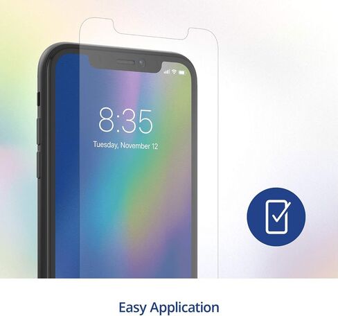 max Protection HD Screen Protection - 2 Pack - Tempered Glass Screen Protector - Made for Apple iPhone 11 and iPhone Xr - Case Friendly in Saudi Arabia
