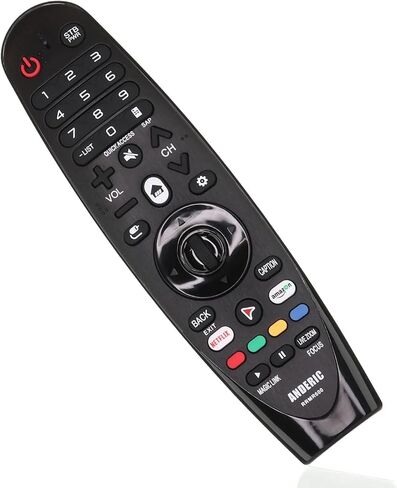 ANDERIC RRMR600 لتلفزيون LG الذكي بدون وظيفة صوتية للتحكم عن بعد في التلفزيون ANNMR600، ANMR600G، ANMR500G، ANMR650، ANMR650A، AN-MR650B، AN-MR19BA، AN-MR18BA، ANMR18BA in Kuwait