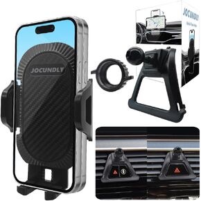 Car Phone Mount 2017-2023 BMW 5 Series and 2018-2023 BMW M5 [Thick Case Friendly] Mobile Phone Holder Cell Navigation Bracket Air Vent Auto Accessories Cradles, All Phones