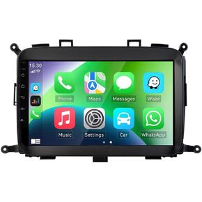 Generic for Kia Carens Radio 2013-2018 Android 13 Car Stereo 9"" Touchscreen Wireless Carplay Android Auto GPS Navigation with Free Reverse Camera 4GB RAM+64GB ROM