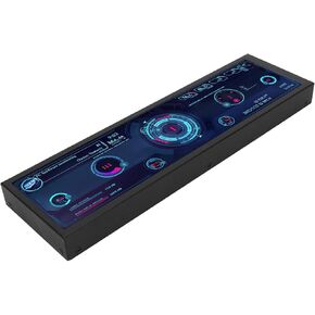 شاشة عرض درجة الحرارة للوحة مستشعر الكمبيوتر الشخصي، شاشة USB صغيرة مقاس 8.8 بوصة، شاشة بيانات وحدة المعالجة المركزية GPU AIDA64 PC لنظام Win RPi Linux، عرض درجة حرارة الكمبيوتر الشخصي لحقيبة الكمبيوتر ARGB in Saudi Arabia