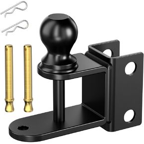 CROSSHIP #99001 Adjustable Trailer Winch Plate Hitch Mount, Winch Mount 3600 LBS Capacity Fit for Trailer ATV UTV SUV Truck Pickup for CROSSHIP #88001, 88002, 88003, 88004, 88005, 88006