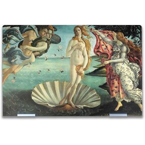 Laptop Skin Compatible with HP Envy x360 14" (2023) - Birth of Venus - Premium 3M Vinyl Protective Wrap Decal Cover - Easy to Apply | Crafted in The USA by MightySkins