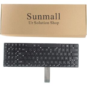 Keyboard Replacement Compatible with ASUS R510l X550 X550ca K550 X552l Series Laptop Black US Layout