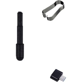 Pen Nib Replacement Compatible for Lenovo Active Pen 2 Tips Replacement for Lenovo Active Pen 2 Nib Type-C Convertor, Lenovo_ActivePen2_Tip_Hei#CO#