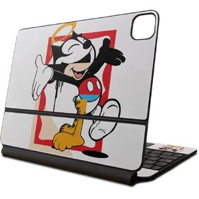 Skin Compatible with Apple Magic Keyboard for iPad Pro 13‑inch (M4) 2024 - Universal Wolf - Premium 3M Vinyl Protective Wrap Decal Cover - Easy to Apply | Crafted in The USA by MightySkins