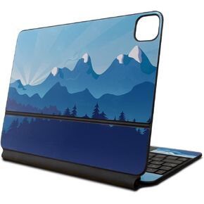 غلاف متوافق مع لوحة مفاتيح Apple Magic Keyboard لجهاز iPad Pro مقاس 13 بوصة (M4) 2024 - Universal Wolf - غطاء لاصق واقٍ من الفينيل 3M ممتاز - سهل الاستخدام | صُنع في الولايات المتحدة الأمريكية بواسطة MightySkins