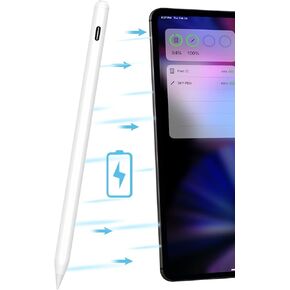 Trakxy Pencil 2nd Generation for iPad, Magnetic Wireless Charging Pen with Tilt Sensitivity Palm Rejection for iPad Pro 11" 1/2/3/4, iPad Pro 12.9" 3/4/5/6, iPad Air 4/5, iPad Mini 6-Black