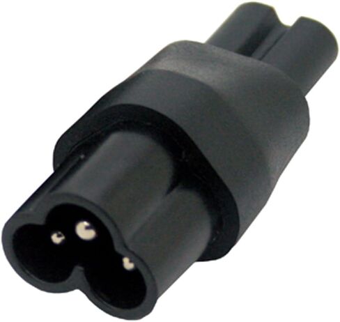 IEC 320 C20 إلى C21 محول تيار متردد، موصل طاقة 16 أمبير إلى 10 أمبير لـ PUD UPS، اللون الأسود (C20 إلى C21) in Saudi Arabia