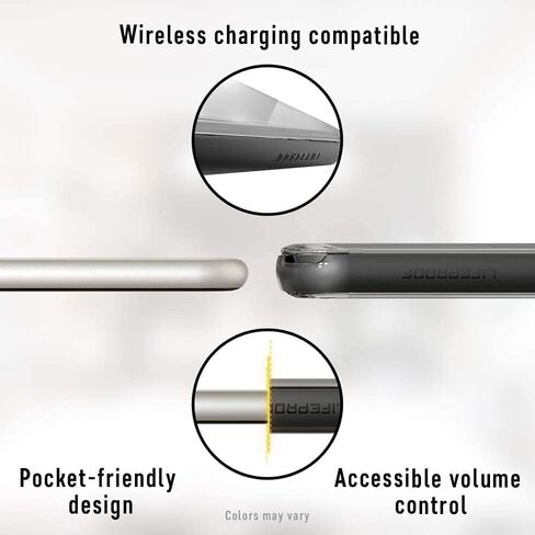 LifeProof Next Screenless Series Case for MagSafe for iPhone 13 (NOT Mini/Pro/Pro Max) Non-Retail Packaging - Black Crystal in Kuwait