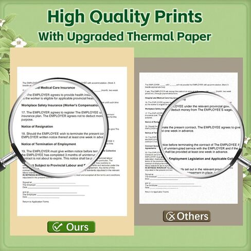 Omezizy Thermal Printer Paper Roll - 3.15" × 21.3ft - Quick Dry - Compatible with M832, M834, and M835 Thermal Printers - Ideal for Office, Home, and Study Use - 3 Rolls in Saudi Arabia