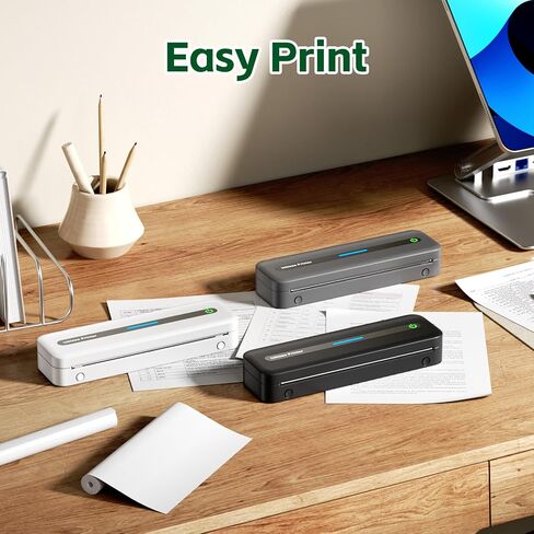 Omezizy Thermal Printer Paper Roll - 3.15" × 21.3ft - Quick Dry - Compatible with M832, M834, and M835 Thermal Printers - Ideal for Office, Home, and Study Use - 3 Rolls in Saudi Arabia