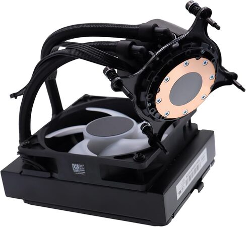 نظام مروحة تبريد سائل لوحدة المعالجة المركزية المائية بقدرة 105 وات RGB من Deal4GO (غير بتقنية التبريد) FFD35 69XJW بديل لسطح المكتب Dell Alienware Aurora R14 R13 in Saudi Arabia