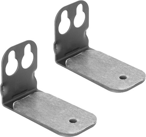 VIVO Steel Universal Dual Soundbar Wall Mount L Brackets, Extending Speaker Arm Holders, Above or Below TV, Black, Mount-SPSB1 in Saudi Arabia