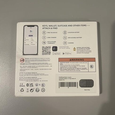 Nutale ColorTag Key Finder، جهاز تعقب بلوتوث مع سلسلة مفاتيح لمحافظ الحيوانات الأليفة أو حقائب الظهر والأجهزة اللوحية، تتضمن البطاريات (عبوة واحدة، أزرق) in Saudi Arabia