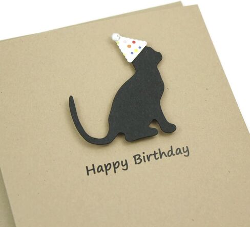 Golden Retriever Birthday Card | Handmade Dog Birthday Greeting Card | Single Card Blank Inside in Saudi Arabia