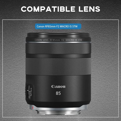 غطاء العدسة ET-77 لـ RF 85mm F2 Macro هو استبدال عدسة STM غطاء العدسة ET-77 القابل للعكس متوافق مع مرشحات 67 مم وغطاء العدسة 67 مم in Kuwait