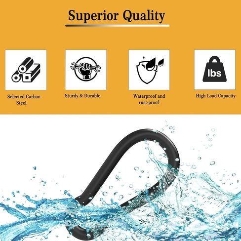 100Pcs 2.4" Carabiner Clip Spring Snap Hook, M6 2-3/8 Inch Heavy Duty Galvanized Steel Spring Snap Hook, Quick Link Keychain Clip for Keys Swing Set Camping Fishing Hiking Traveling(260 lbs Capacity) in Saudi Arabia