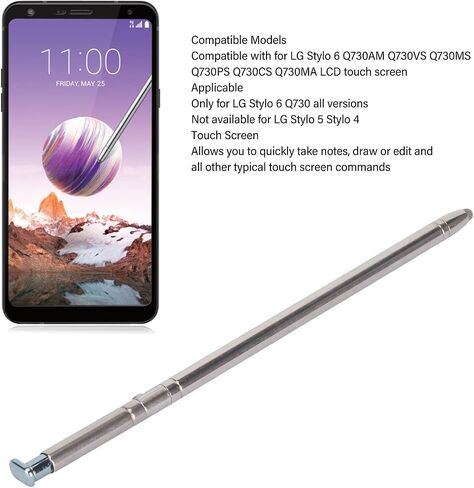 Touch Pen for LG Stylo 6 730AM Q730VS Q730MS Q730PS Q730CS Q730MA, LCD Touch Pen Pen Replacement (Dark Blue) in Saudi Arabia