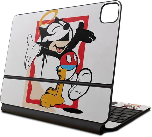 Skin Compatible with Apple Magic Keyboard for iPad Pro 13‑inch (M4) 2024 - Universal Wolf - Premium 3M Vinyl Protective Wrap Decal Cover - Easy to Apply | Crafted in The USA by MightySkins in Saudi Arabia