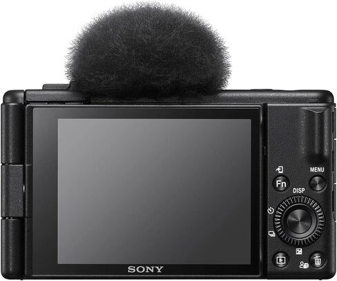 Sony ZV-1F Vlog Camera for Content Creators and Vloggers, Black. Bundle with, Godox ML30Bi Bi-Color 30W Dainty LED Light, Shoulder Bag, Extra Battery, Multifunctional Octopus Tripod with Ball Head in Saudi Arabia